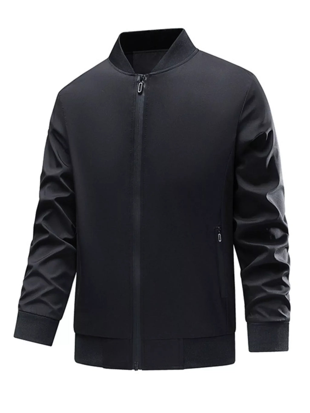Men's Plus Size Casual Lightweight Bomber Jacket