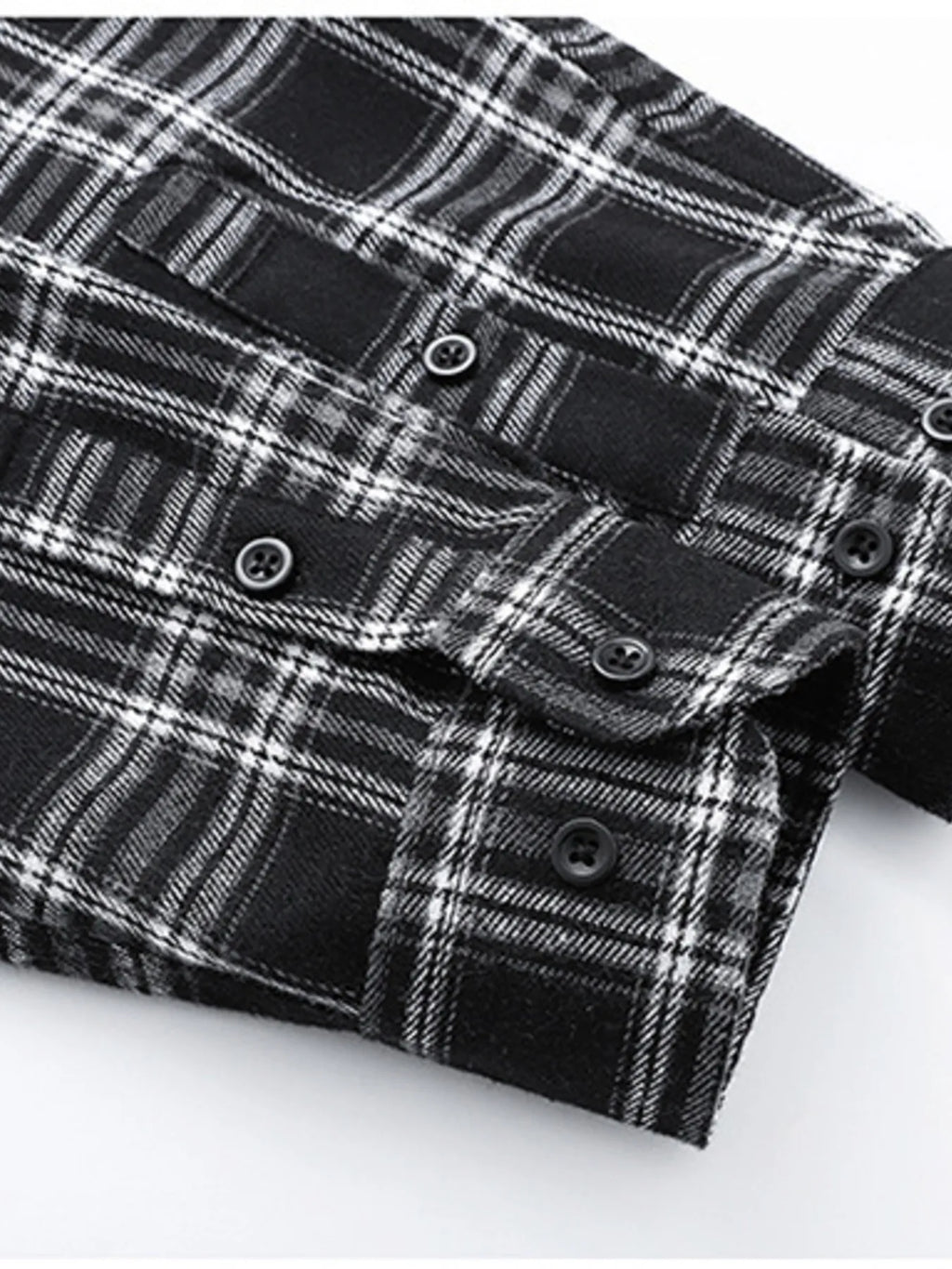 Men's Classic Plaid Button Up Shirt