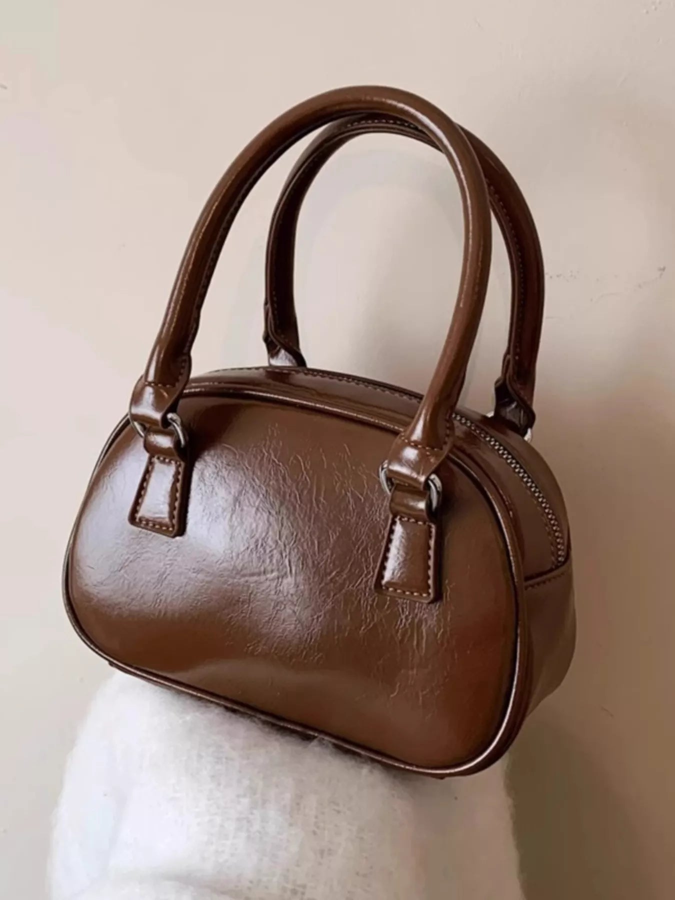 Top Handle Crossbody Bag