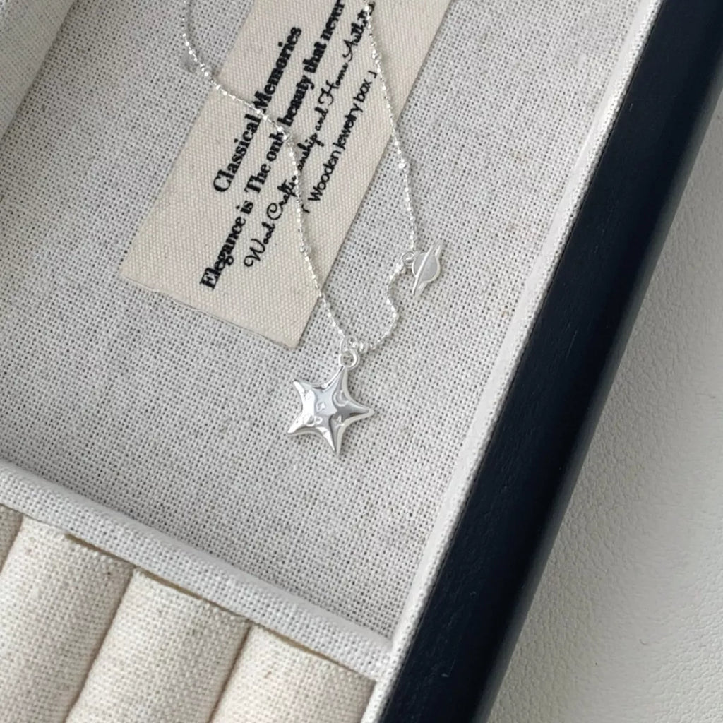 925 Sterling Silver Star Necklace