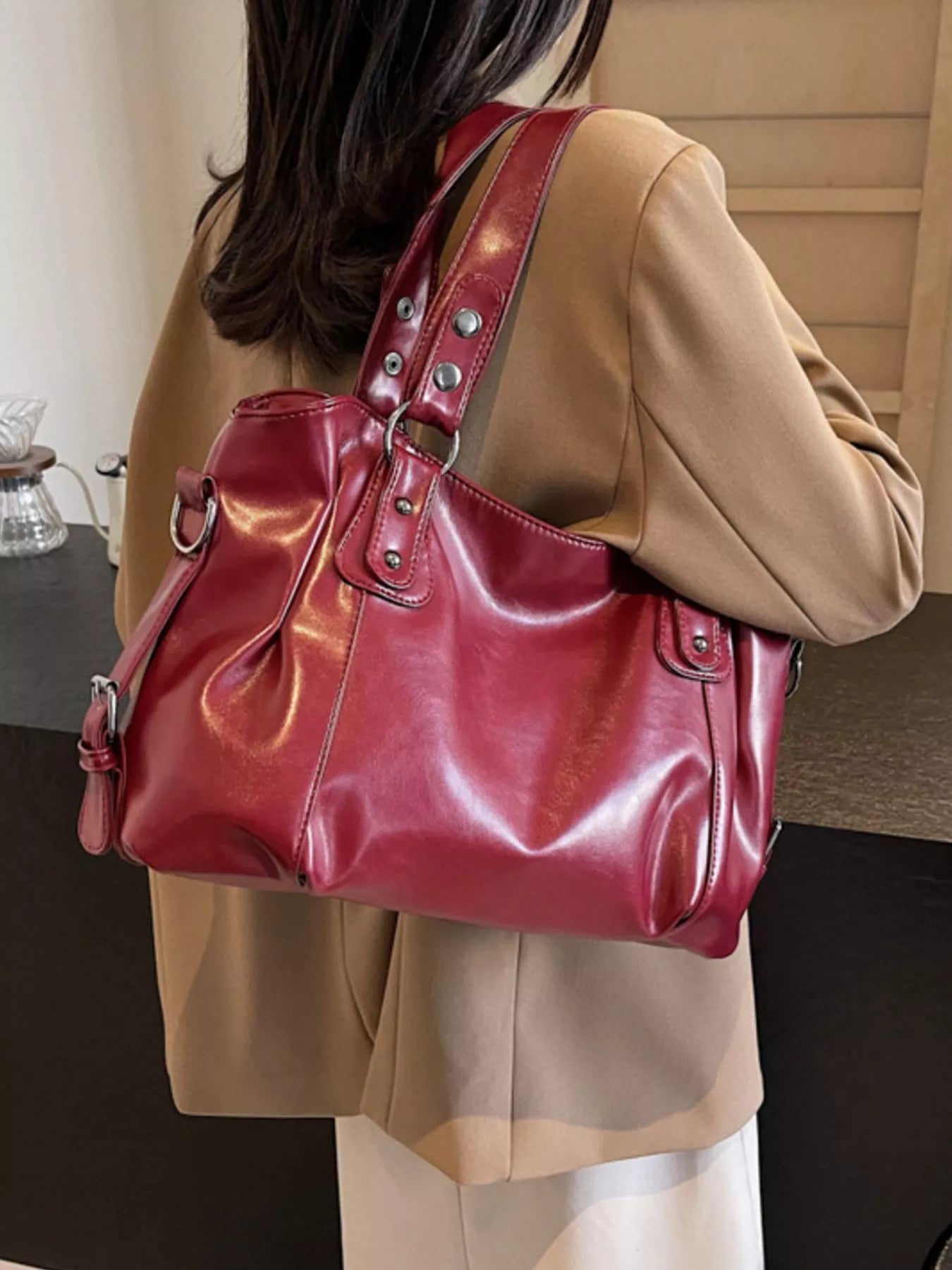 Vintage Style Leather Handbag