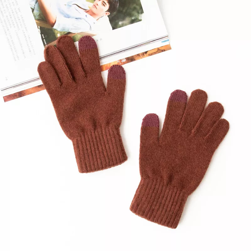 Touchscreen Knit Gloves