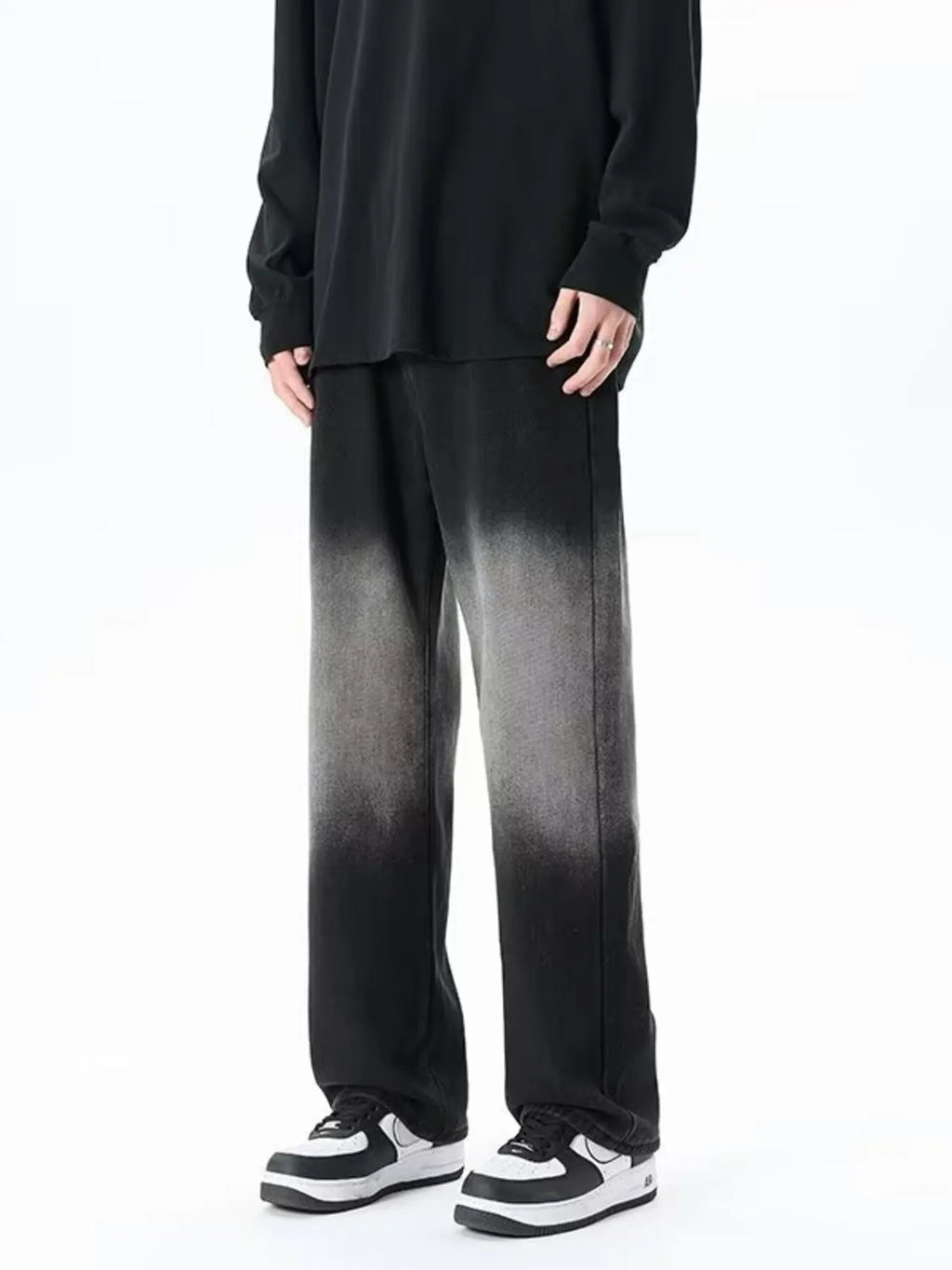 Men's Full Size Loose Fit Jeans Plus Size