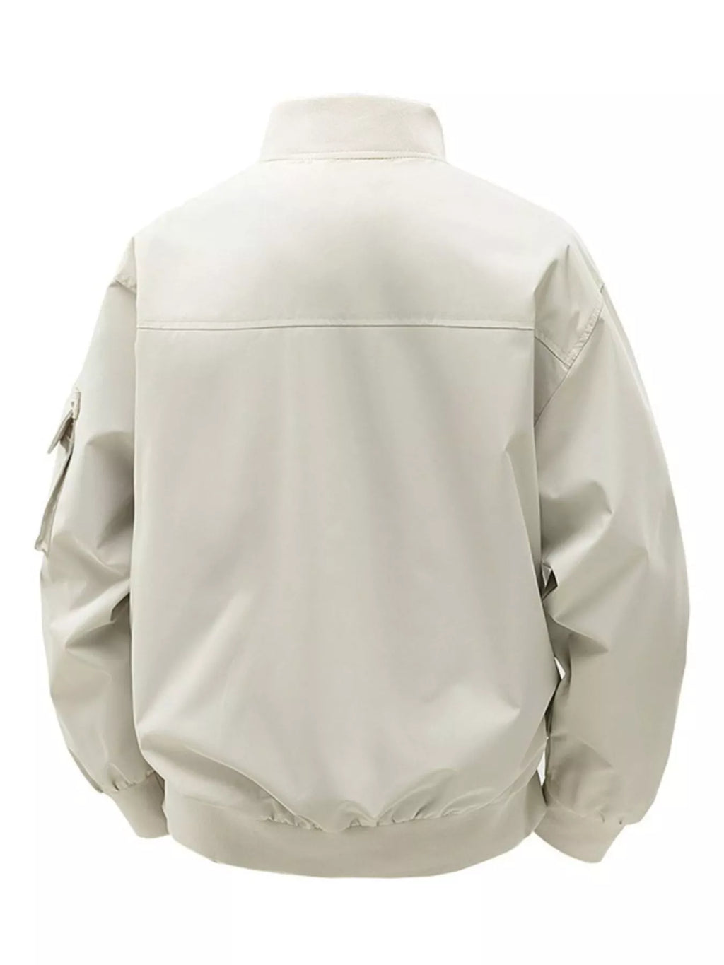 Men's Full Size Casual Lightweight Zip Up Jacket Plus Size