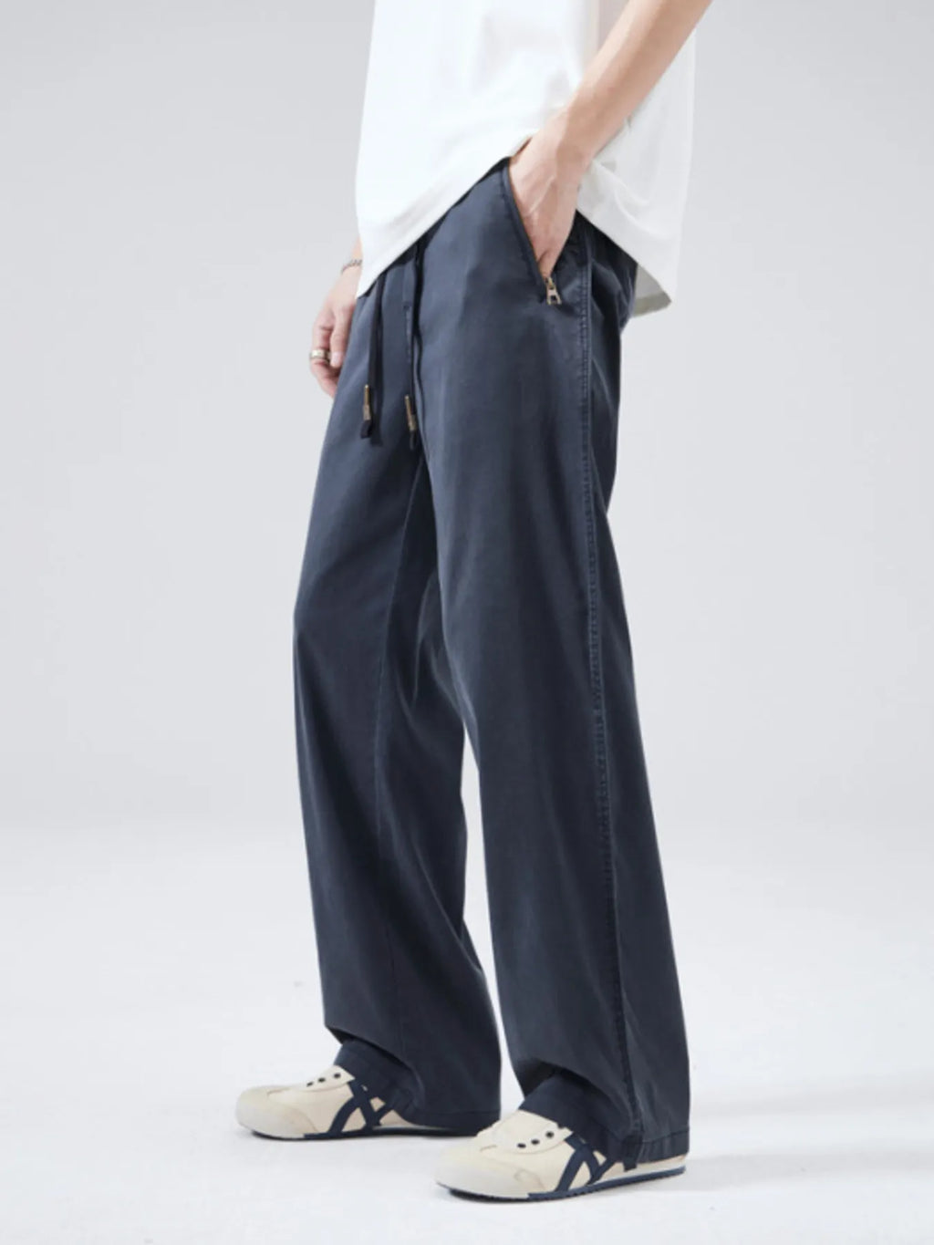 Men's Full Size Casual Loose Fit Pants Plus Size