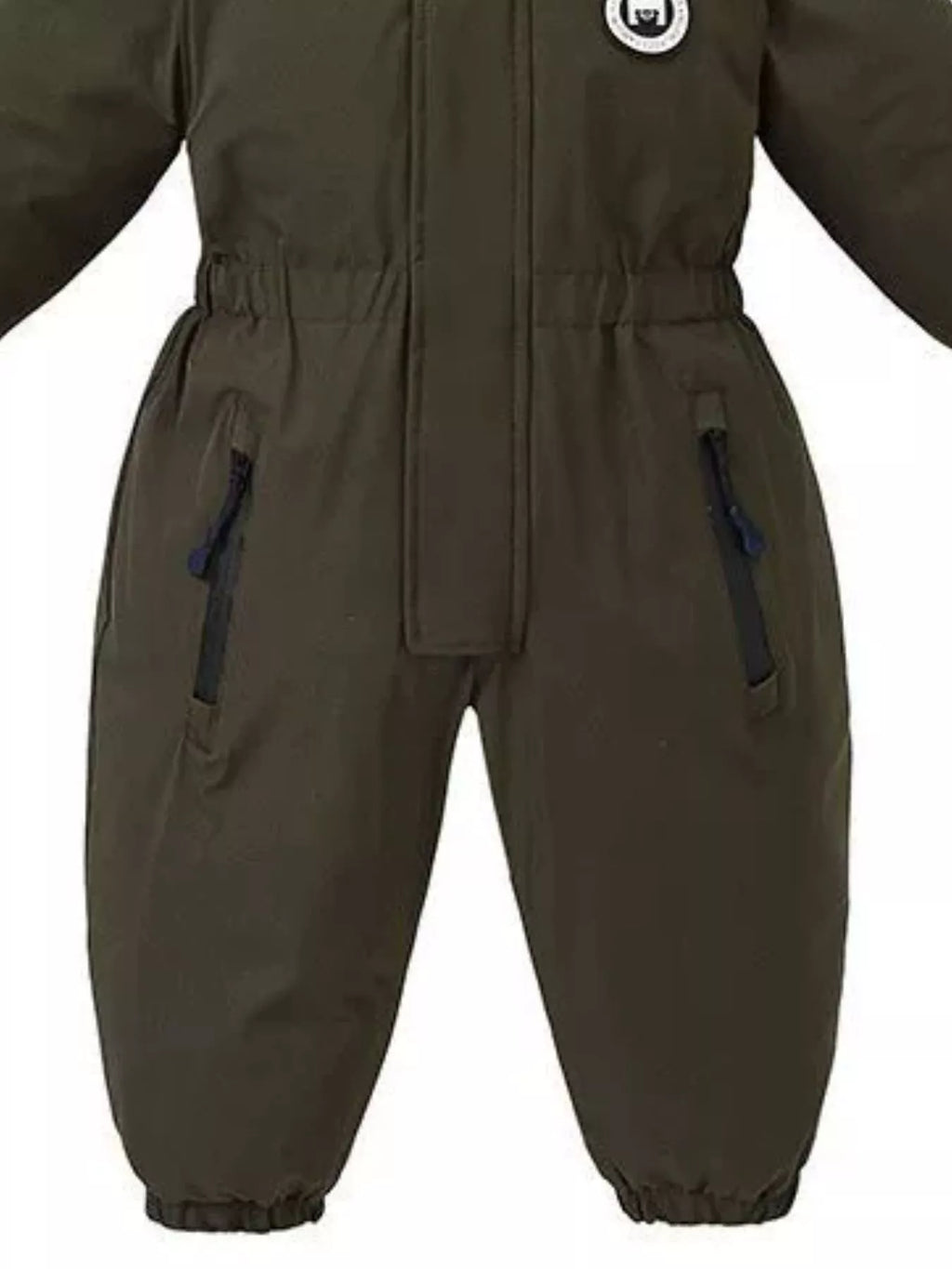 Children's Faux Fur Hood One-Piece