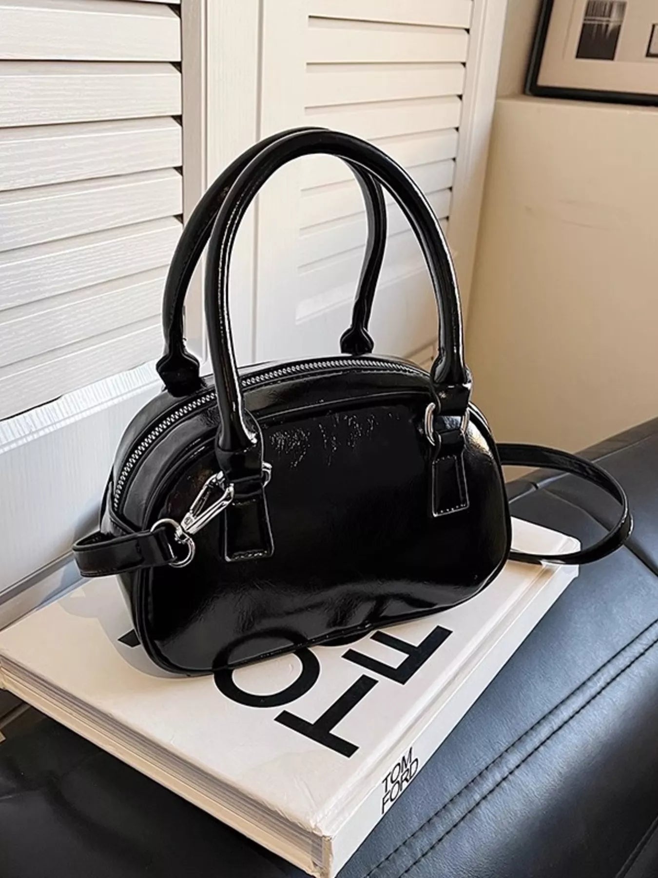 Top Handle Crossbody Bag