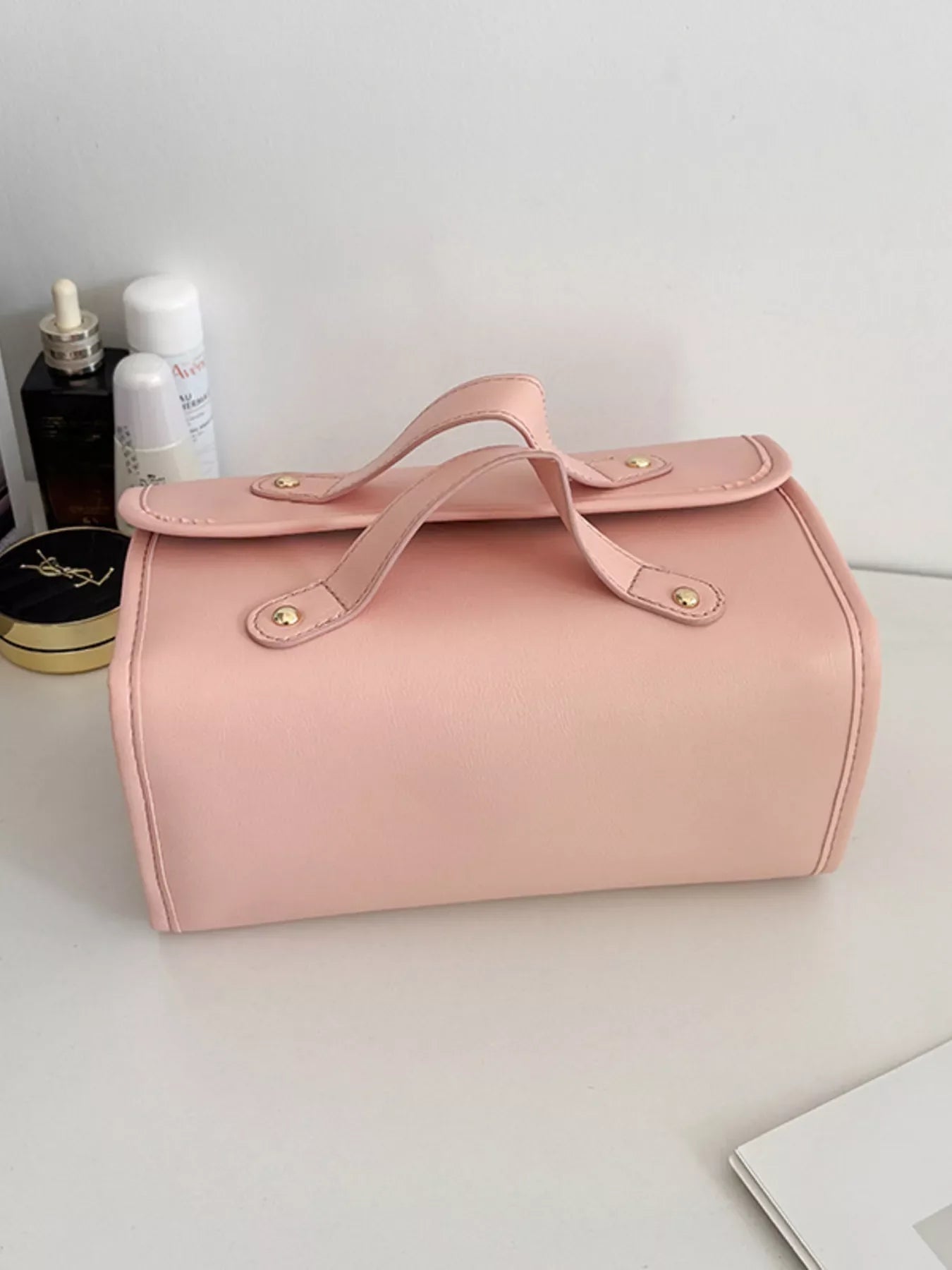 Top Handle Makeup Bag