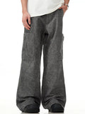 Men's Wide Leg Cargo Pants