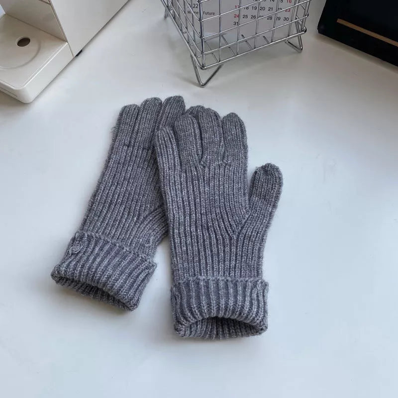 Warm Knitted Winter Gloves
