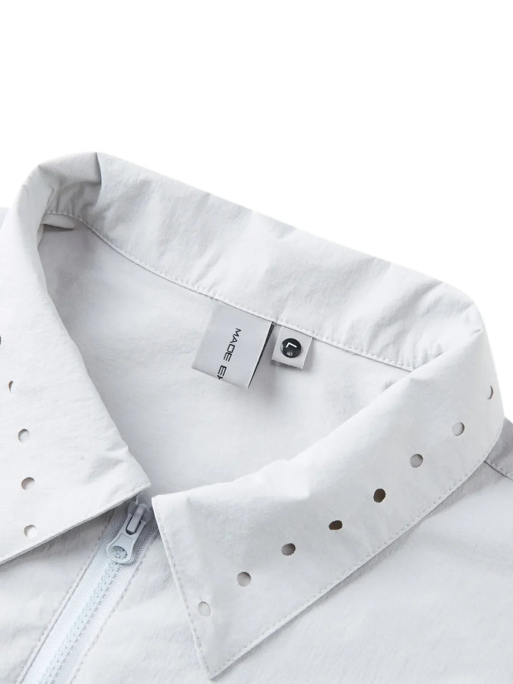 Men's Lightweight Zip-Up Short Sleeve Shirt