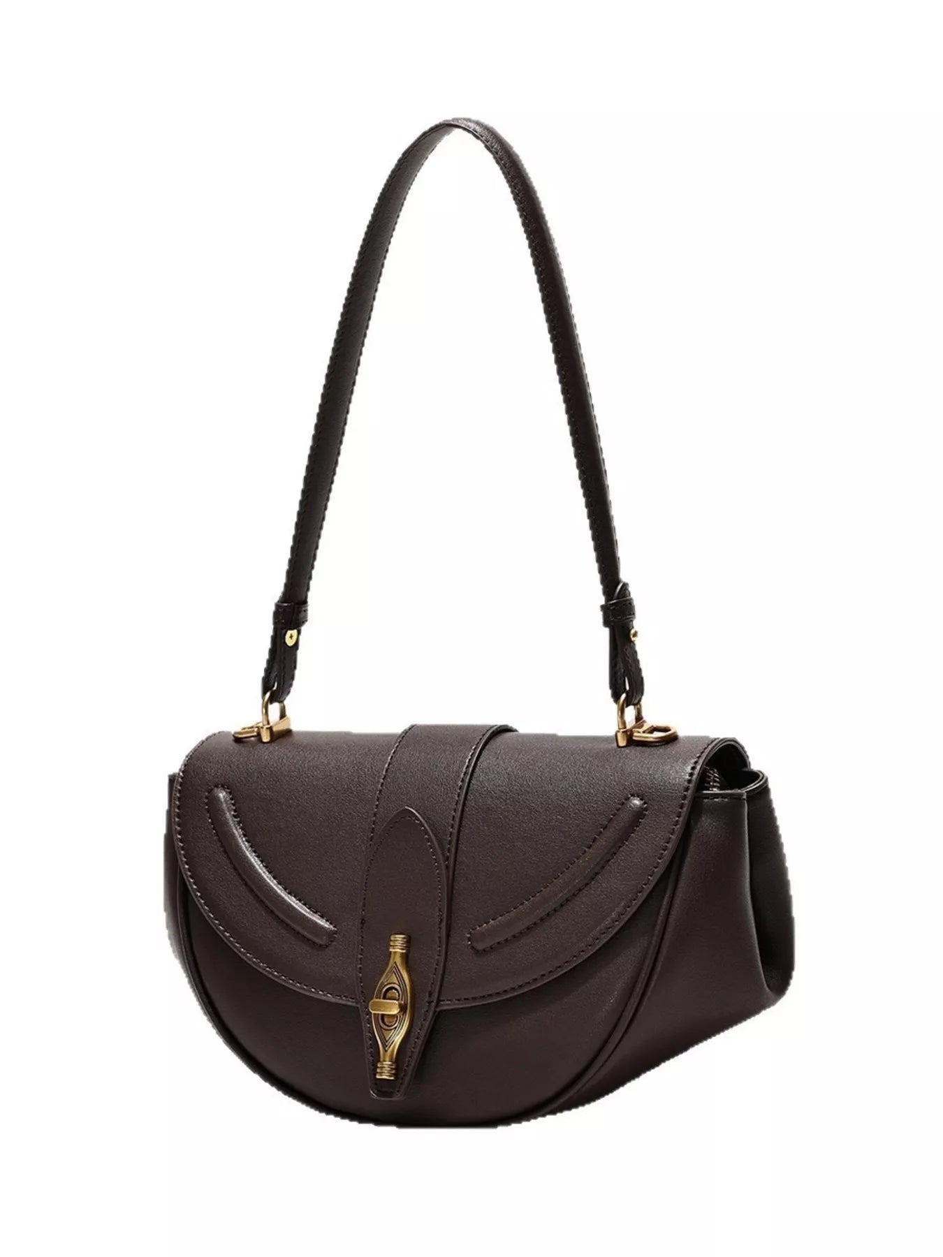Vintage Saddle Shoulder Bag