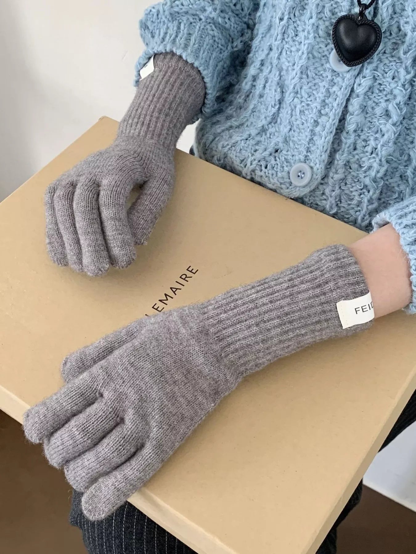 Warm Knitted Soft Gloves