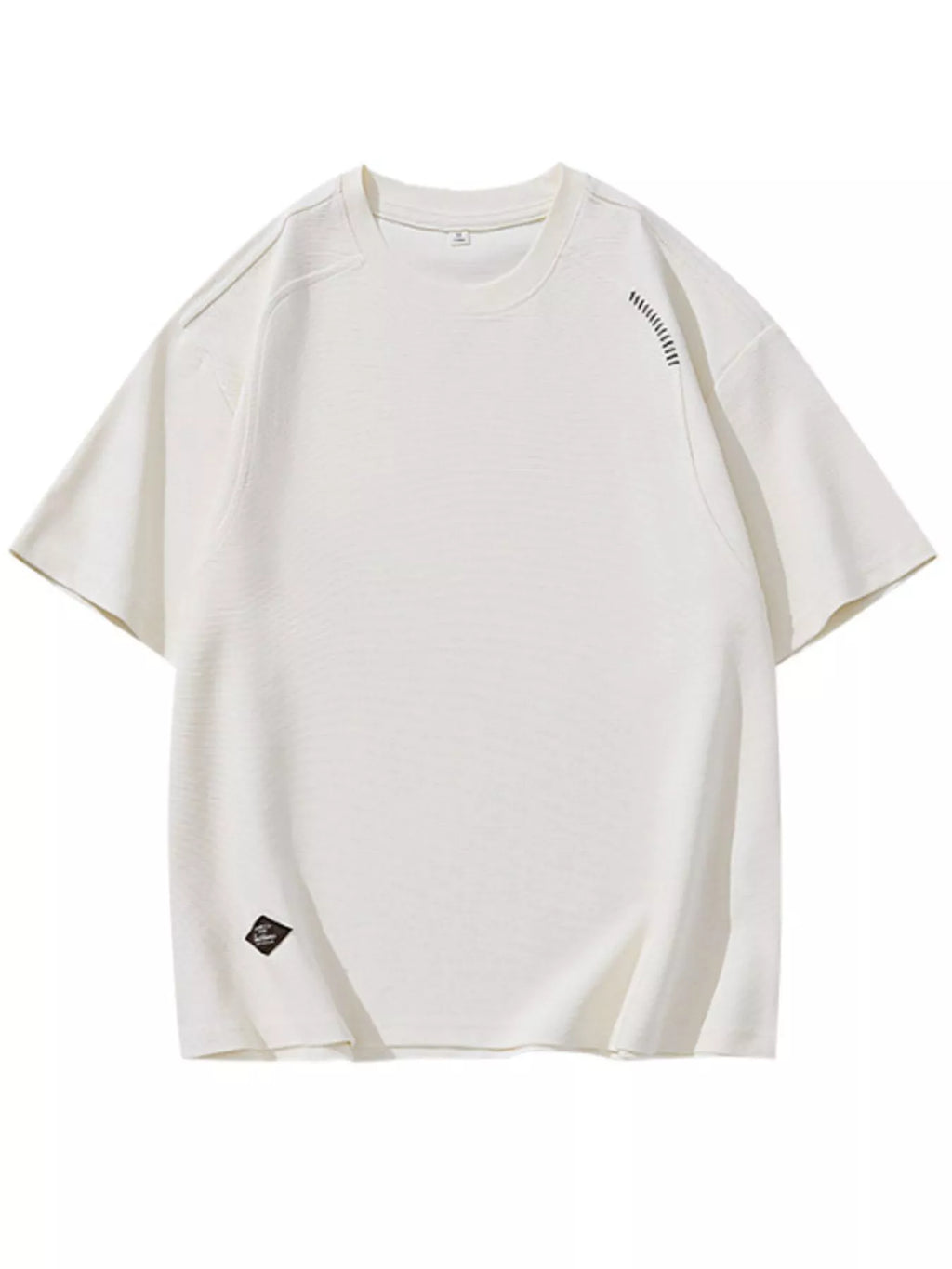 Men's Plus Size Casual Crew Neck Short Sleeve T-Shirt