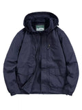 Men's Plus Size Hooded Waterproof Outdoor Jacket