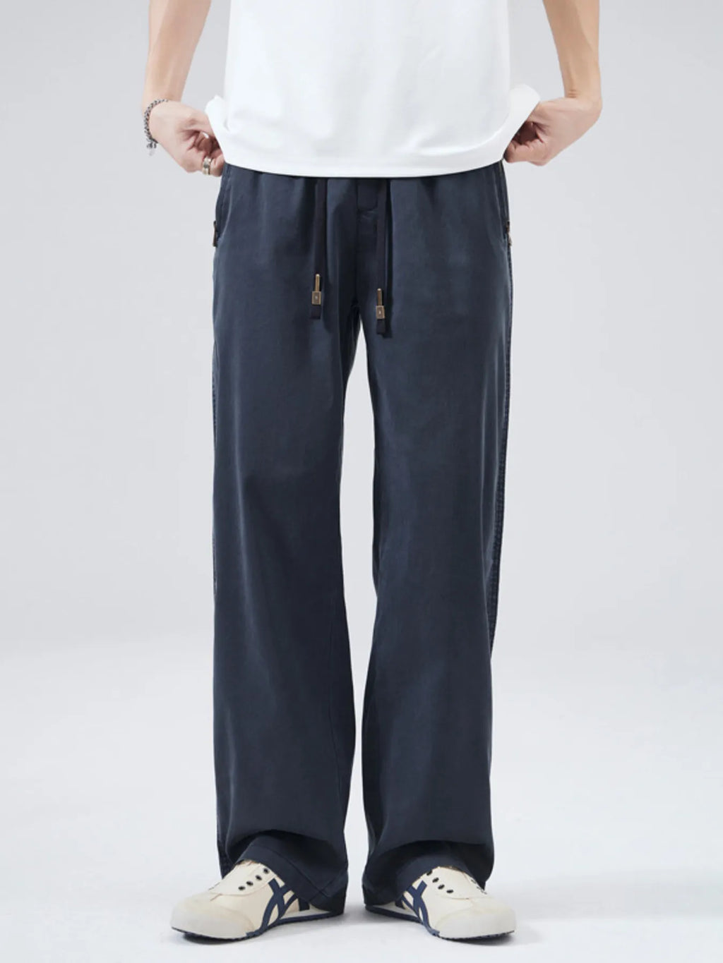 Men's Full Size Casual Loose Fit Pants Plus Size