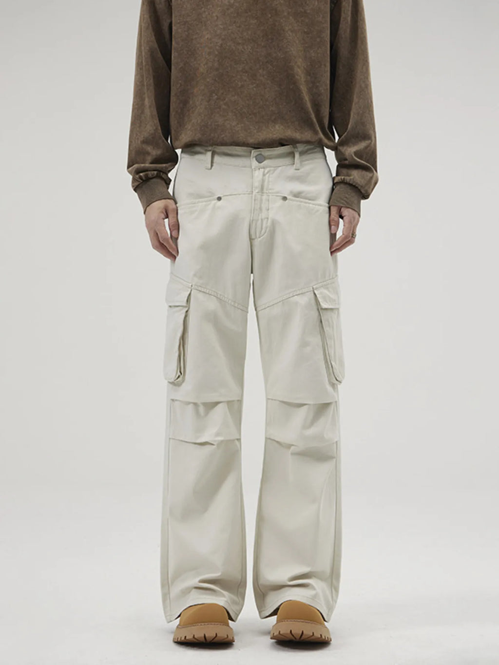 Men's Full Size Loose Fit Cargo Pants Plus Size