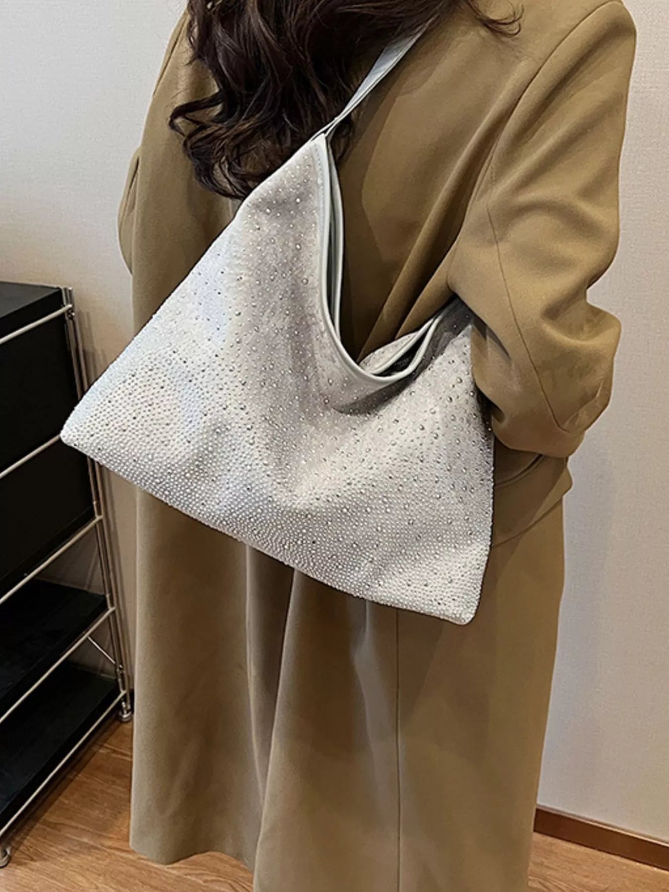 Rhinestone Tote Bag