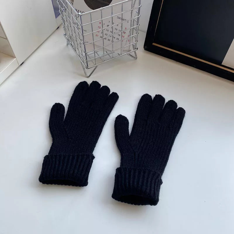 Warm Knitted Winter Gloves