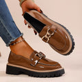 Chain Decor Chunky Loafers