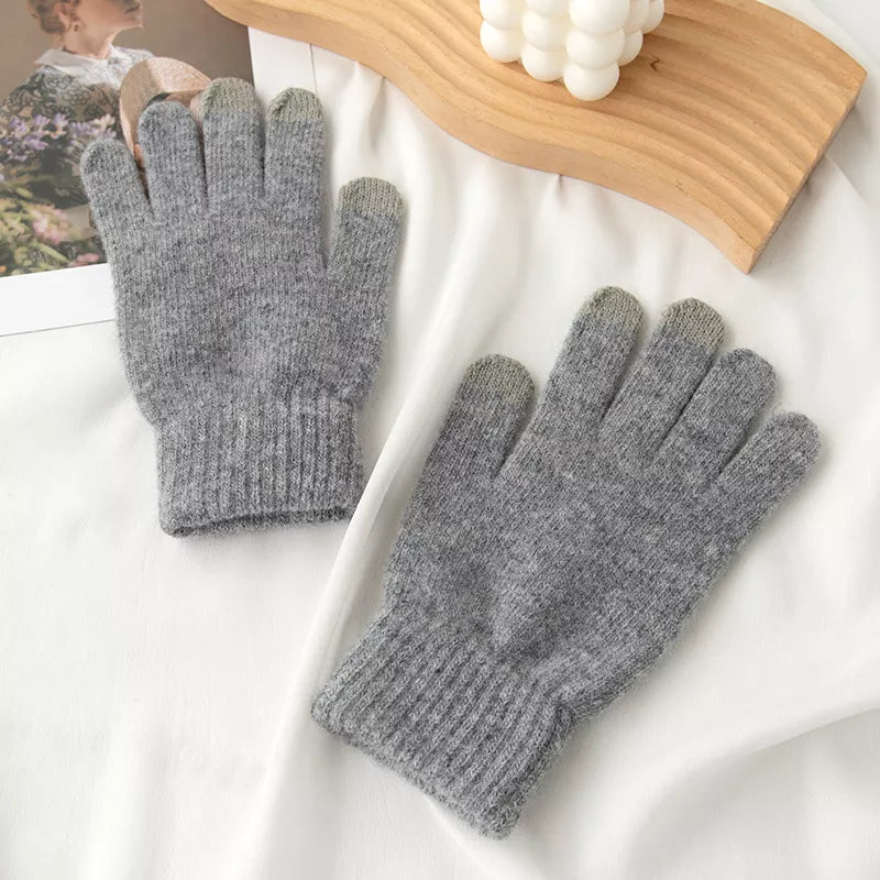Touchscreen Knit Gloves