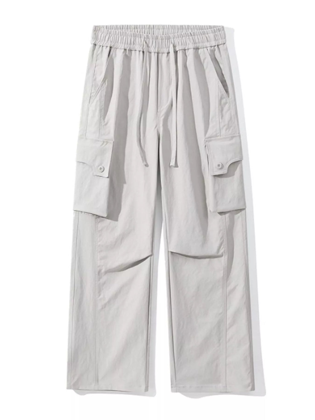 Men's Full Size Loose Fit Multi-Pocket Cargo Pants Plus Size