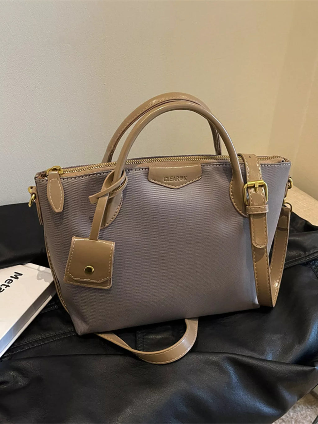 Top Handle Crossbody Bag
