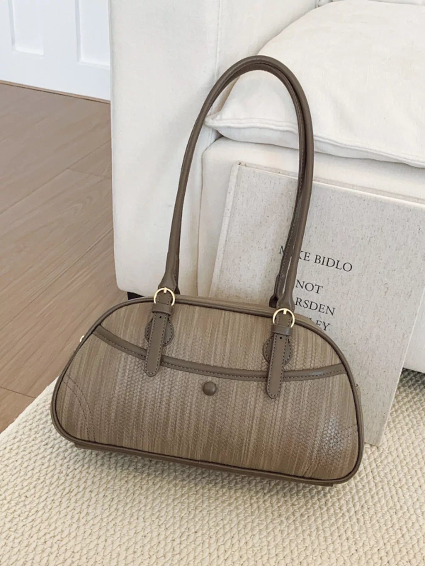 Vintage Buckle Shoulder Bag
