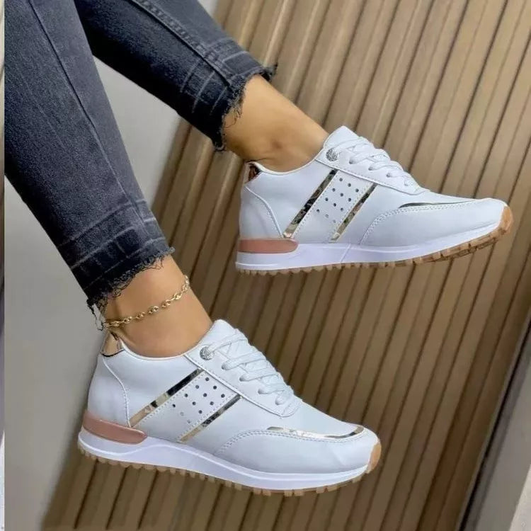 Round Toe Lace Up Athletic