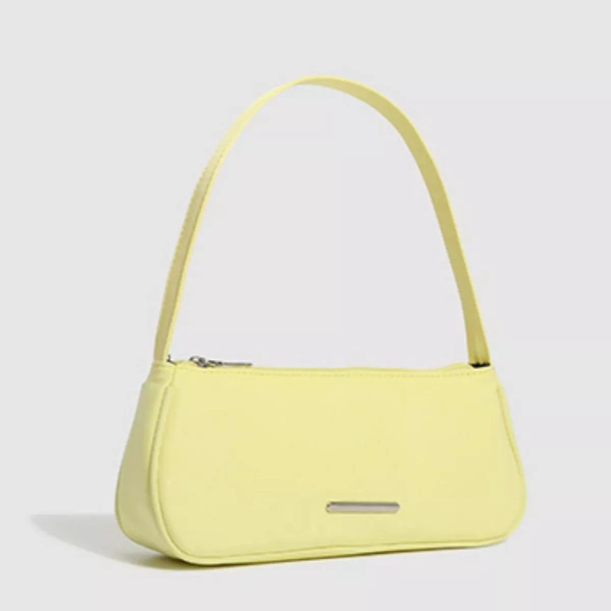 Solid Color Shoulder Bag