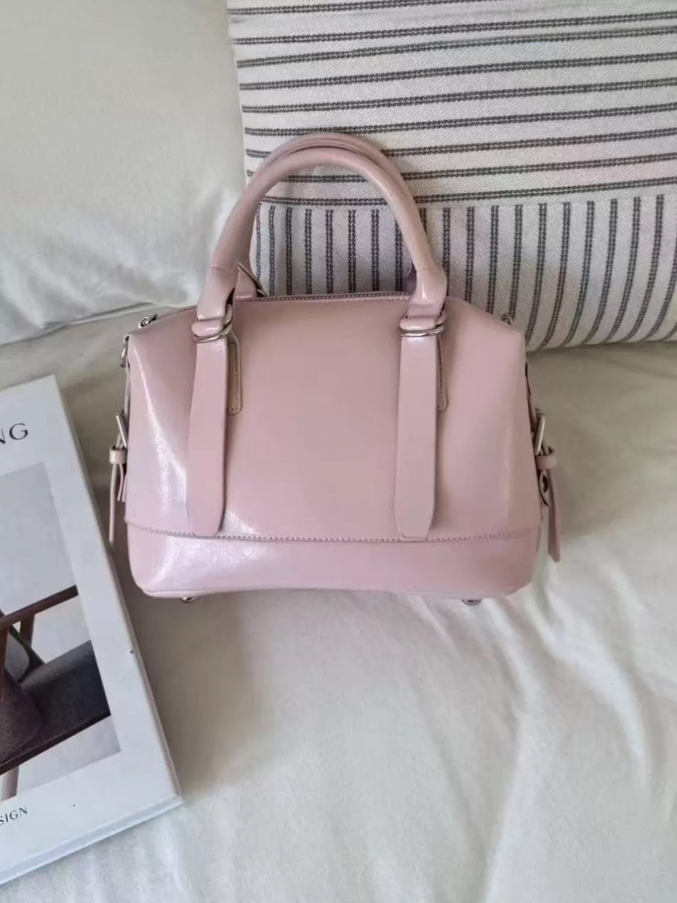 Vintage Leather Crossbody Bag