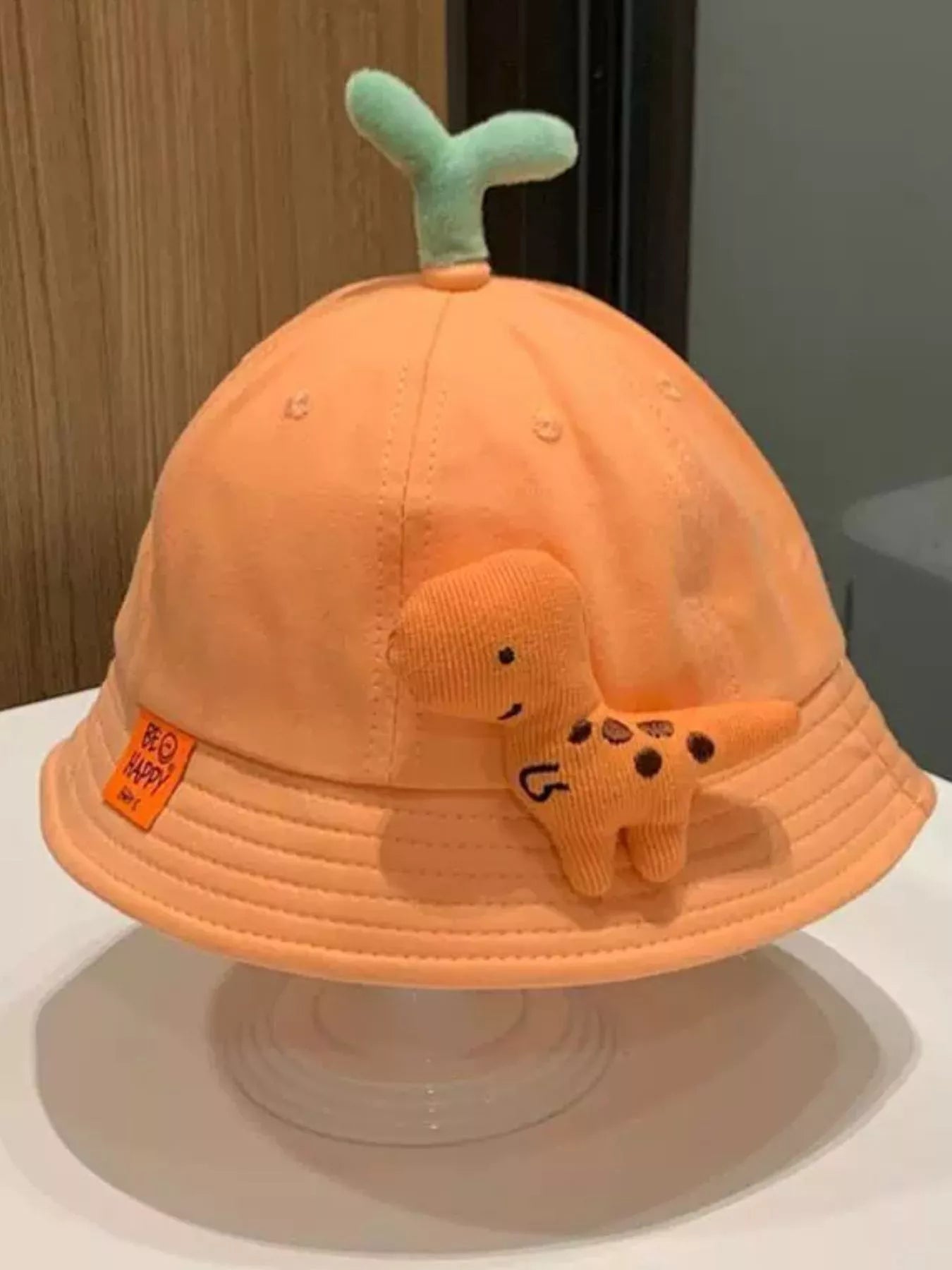 Children's Dinosaur & Sprout Decor Bucket Hat