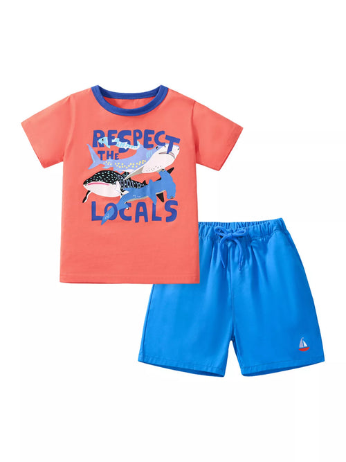 Children's Graphic Crew Neck T-Shirt