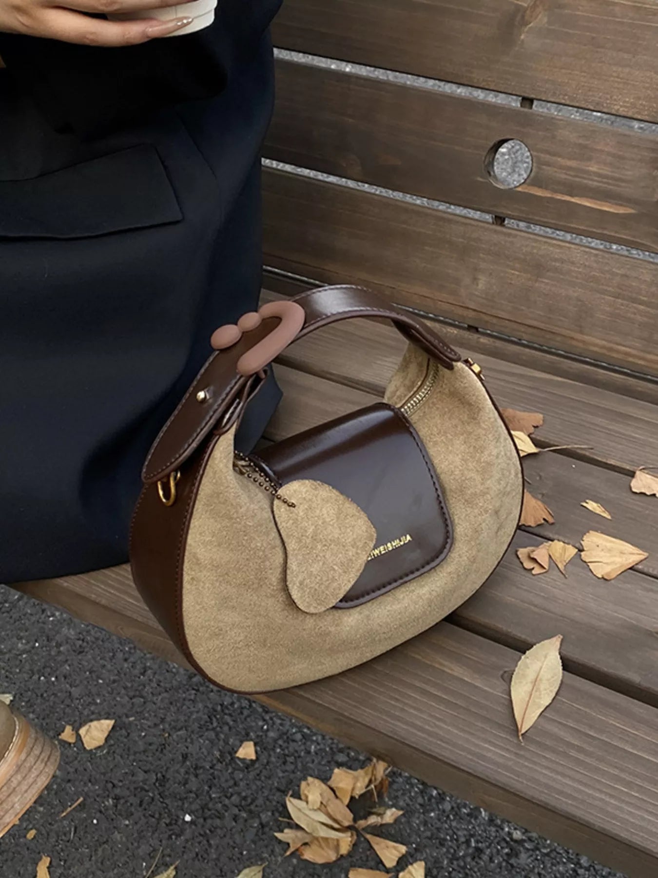 Top Handle Crossbody Bag