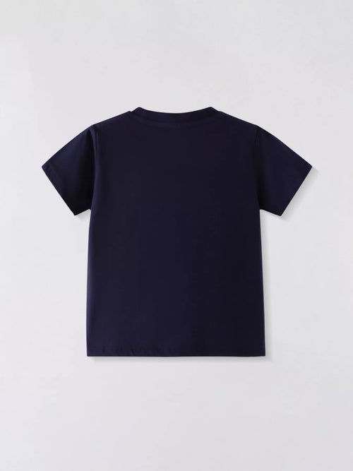 Children's Dinosaur Graphic Short Sleeve T-Shirt