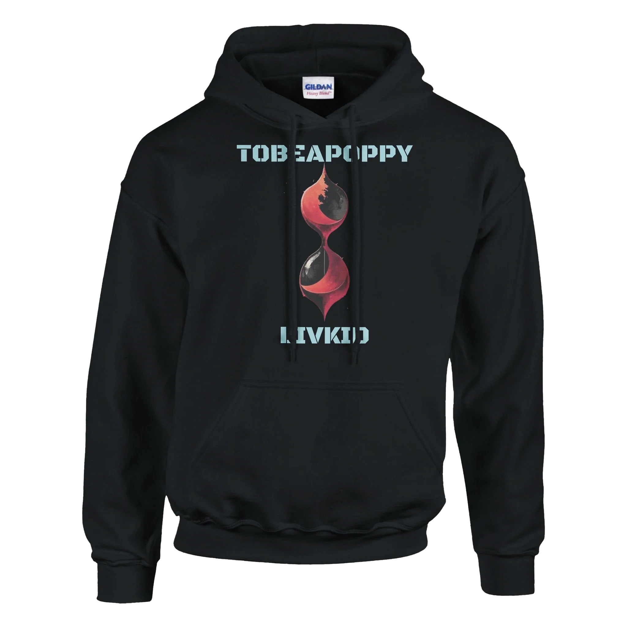 IMMXRTVLCULT LIVKID album cover “TOBEAPOPPY” hoodie