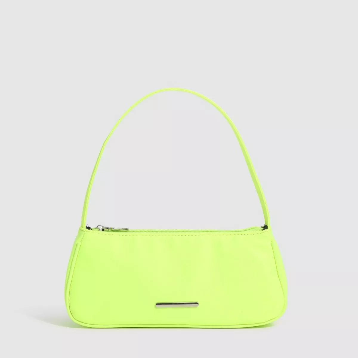 Solid Color Shoulder Bag