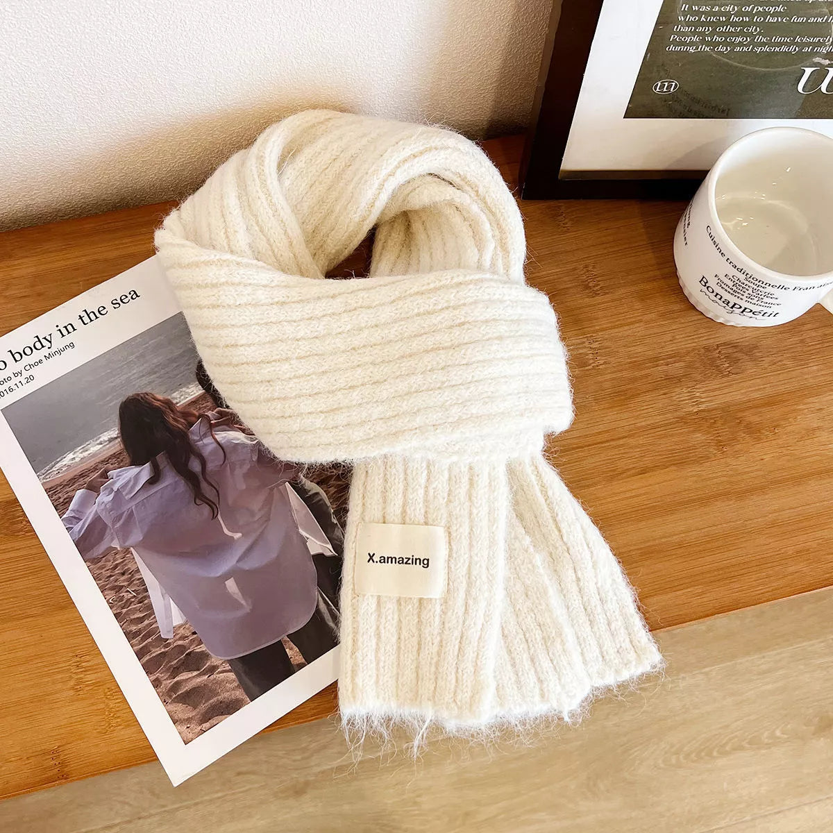 Soft Knit Winter Scarf