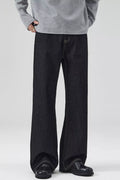 Men's Full Size Washed Wide Leg Jeans Plus Size