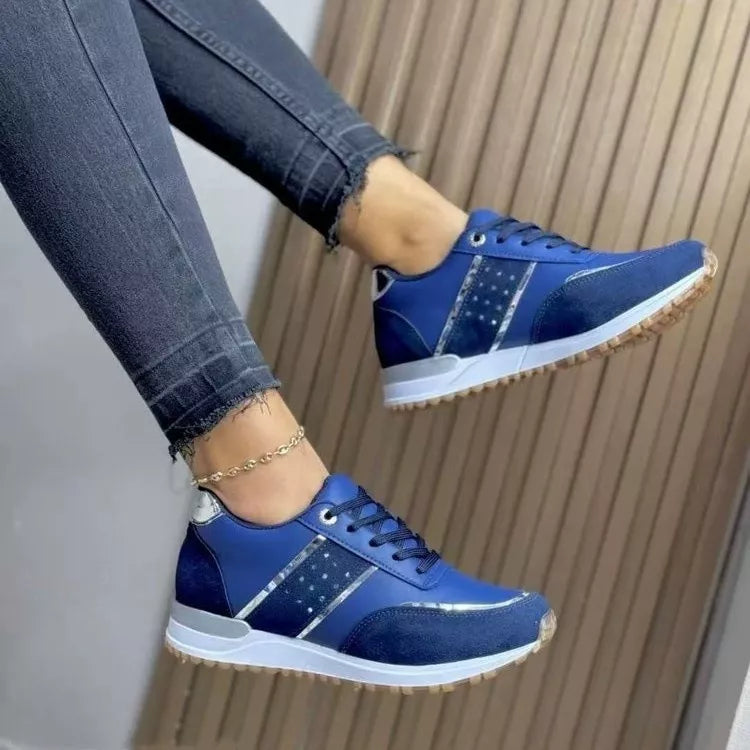 Round Toe Lace Up Athletic