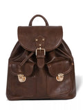 Vintage Style Buckle Backpack Bag