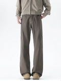 Men's Plus Size Relaxed Fit Wide Leg Casual Pants