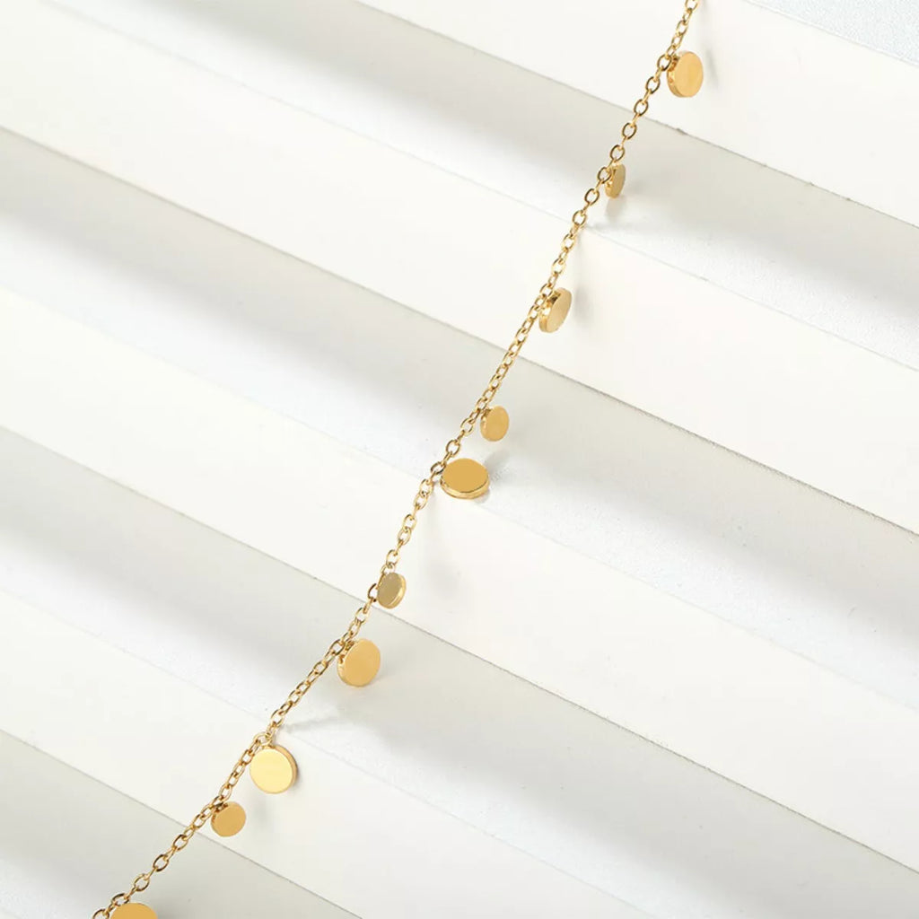 18K Gold-Plated Charm Bracelet