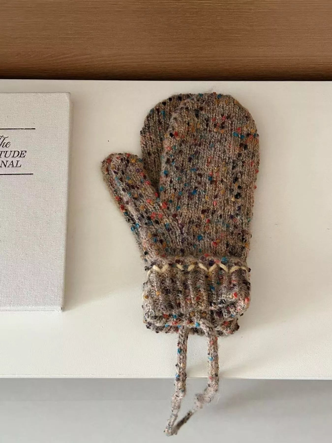 Textured Warm Mittens