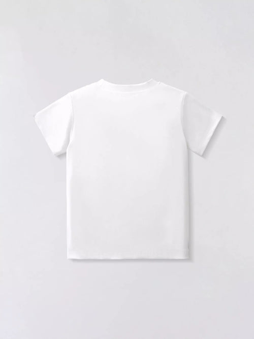 Children's Dinosaur Graphic Crew Neck T-Shirt