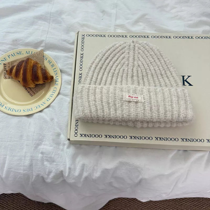 Warm Knitted Beanie Hat