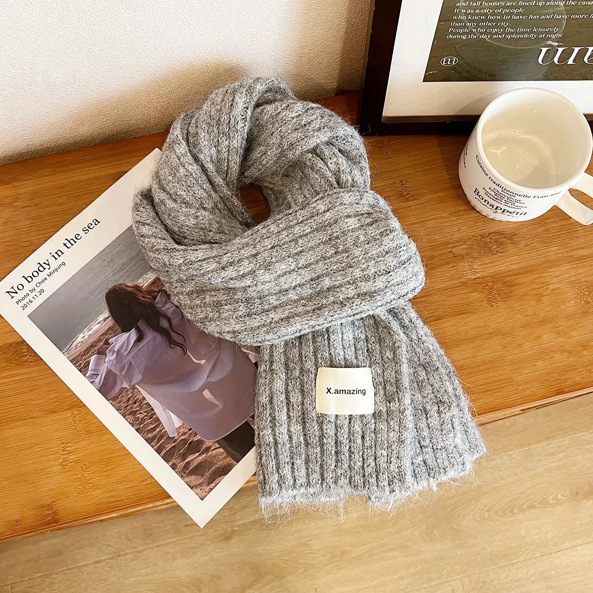 Soft Knit Winter Scarf