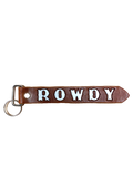 Rowdy: Handmade Western Leather Key Chains