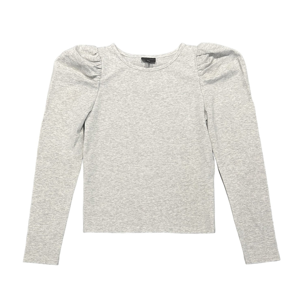 AA White Puff Sleeve Cotton Top
