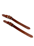 Youth Spur Straps – Rough Stock Latigo Leather for Secure Fit | Rowdy Rowels
